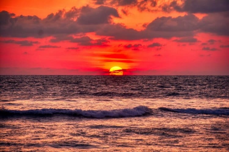 Sea and Sunset