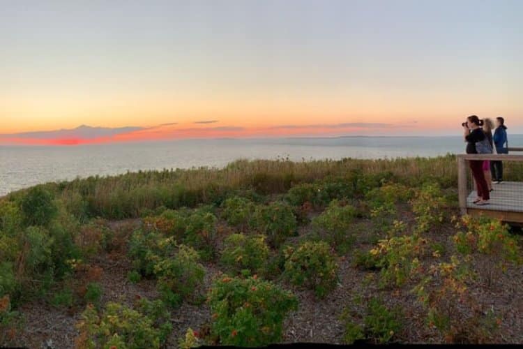 Sunset at Martha's Vineyard Island Scenery