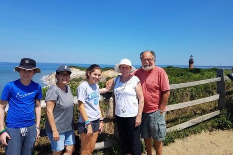 Tourists at  Martha's Vineyard Island