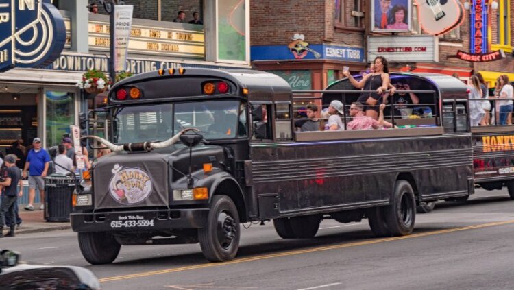 party tour bus nashville