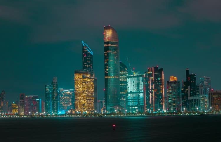 Abu Dhabi City Lights