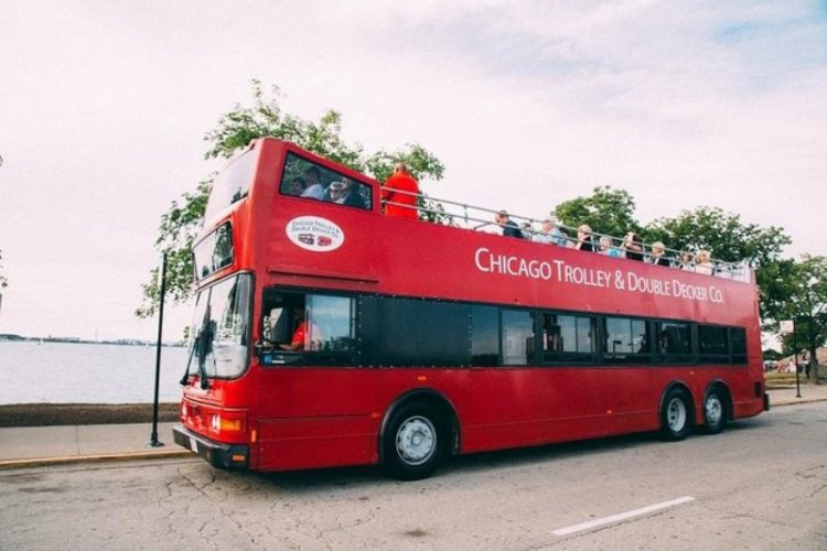 Bus for Chicago Bus Tour