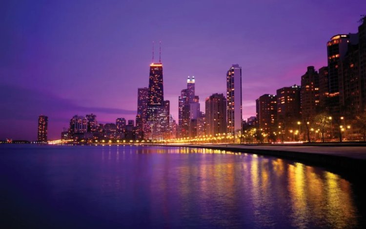 Chicago Night Lights