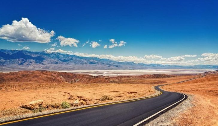 Death Valley Road and Skyline