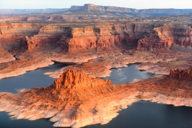 Aerial view of Grand Canyon 