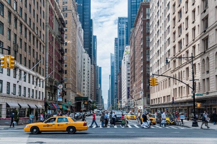 New York City Busy Streets