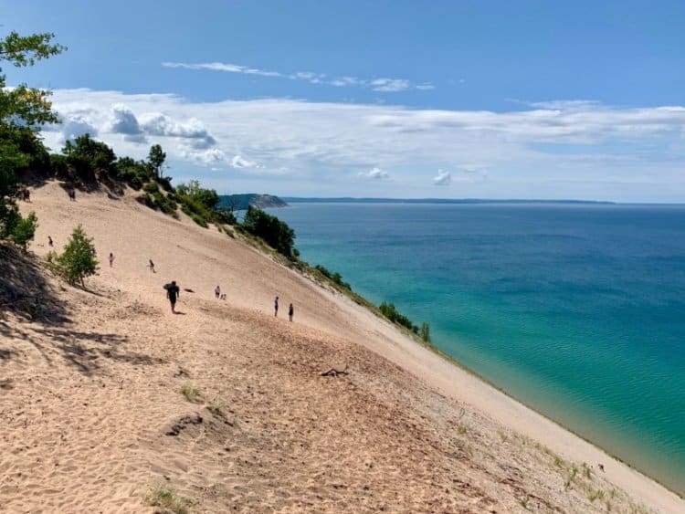 Sleeping Bear Dunes and Skyline