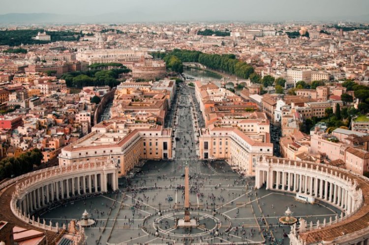 Vatican City Aerial View