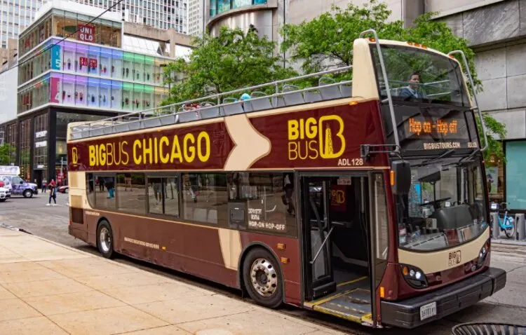 Chicago Sightseeing Tour Bus