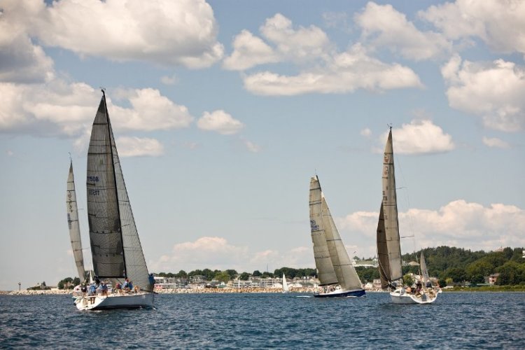 Sailing in Mackinac Island