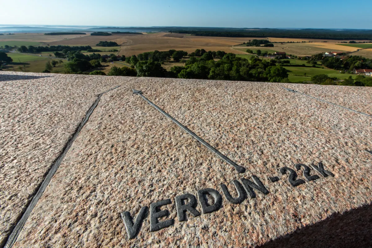 Verdun battlefield