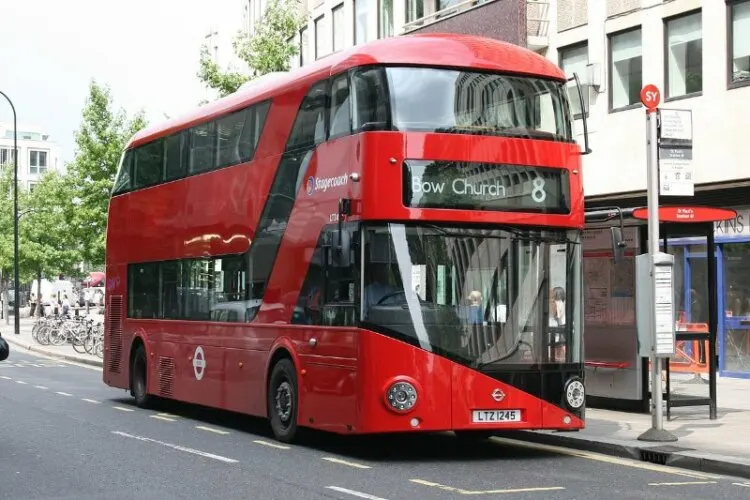 Red Stagecoach East London Bus