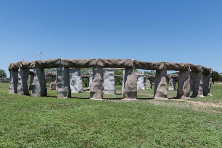 Hill Country Arts Foundation Stonehenge II Display