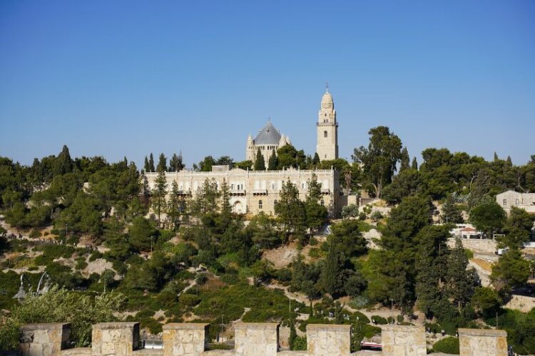 Dormition Abbey on Mount Zion
