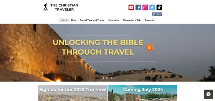 The Christian Traveler Homepage