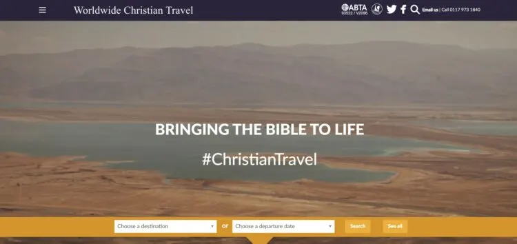 Worldwide Christian Travel Homepage