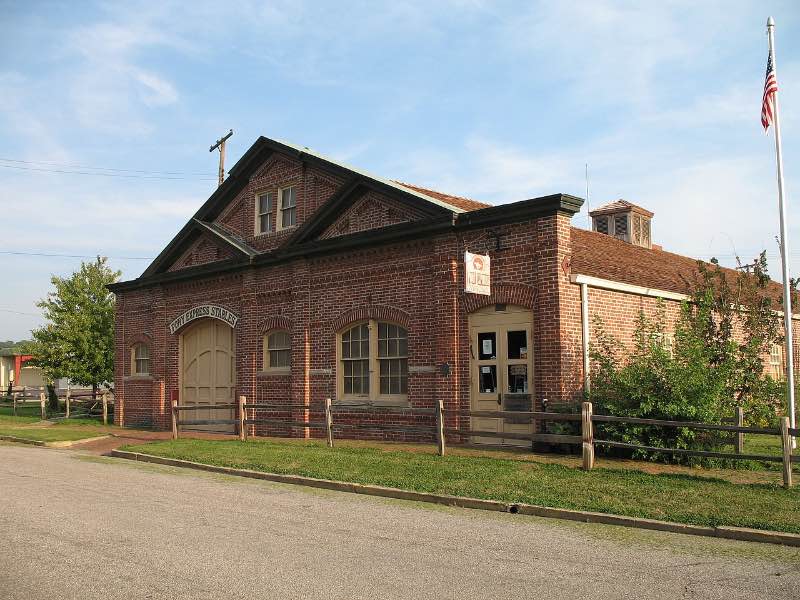 exterior building of the Pony Express stables in St. Joseph, Missouri