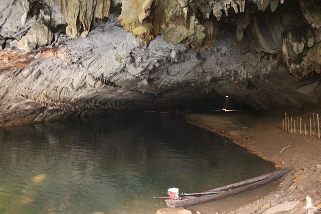 Water from the Tham Kong Lo Cave