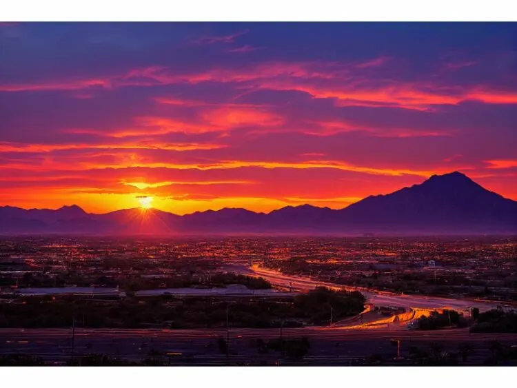 Gorgeous Sunset View in Glendale, Arizona