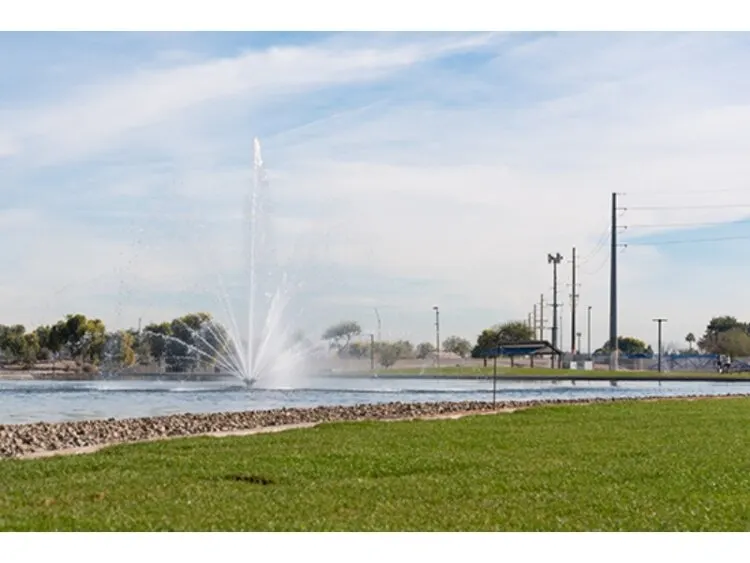 Water Fountain at Heroes Regional Park, Glendale, Arizona