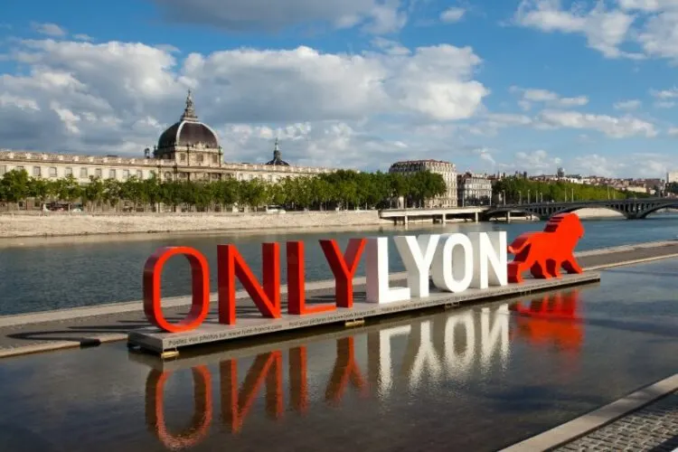 Only Lyon signage in Lyon, France