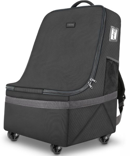 YOREPEK Car Seat Travel Bag with Wheels