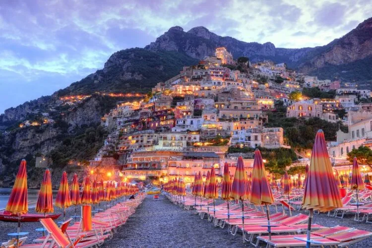 Beautiful Positano, Amalfi coast, Italy