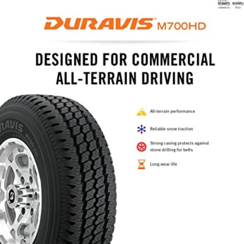 Bridgestone Duravis M700 HD RV tire