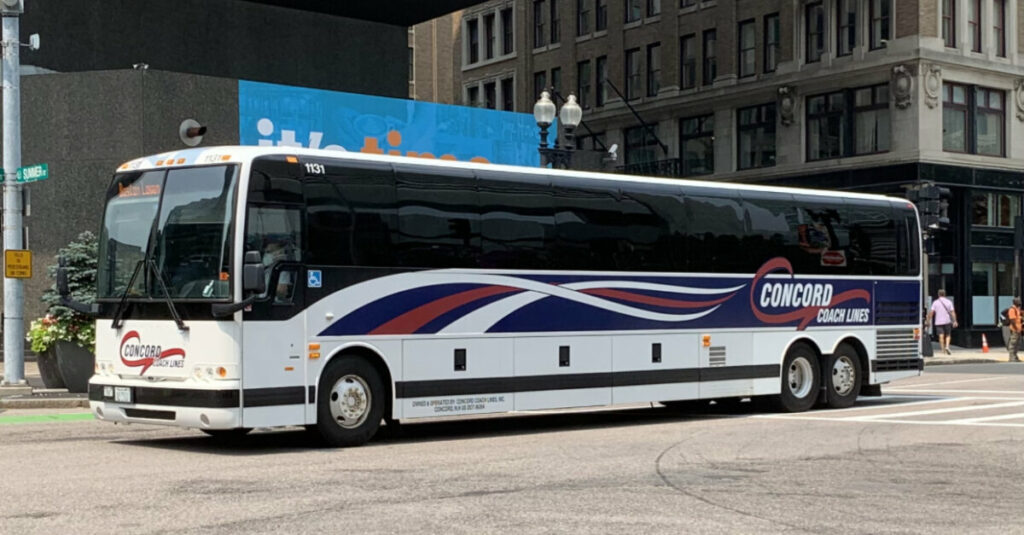 Concord bus Concord coach line bus