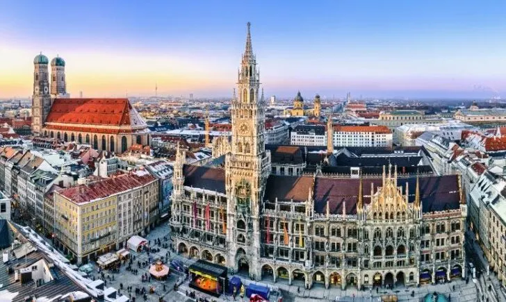 Cityscape in Munich, Germany
