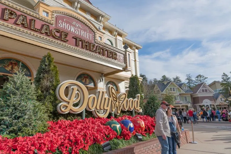Dollywood theme park in the city of PIgeon Forge
