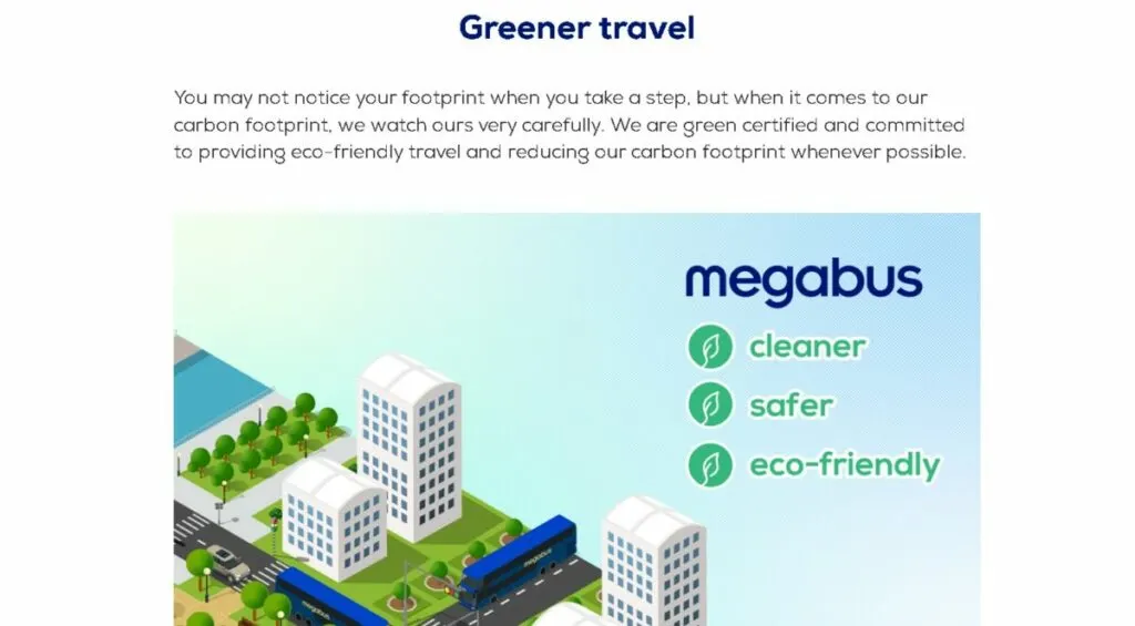 Greener Travel by Megabus