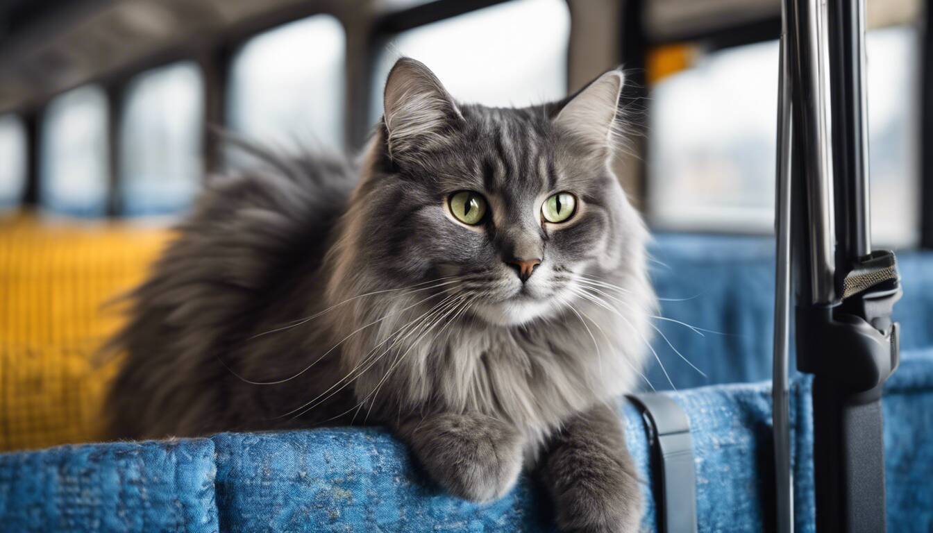 can you bring a cat on a bus
