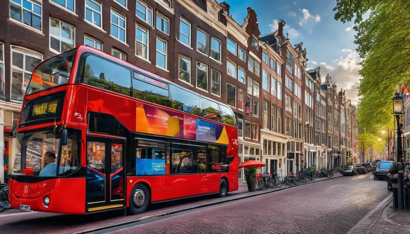 Are there double decker buses in Amsterdam?