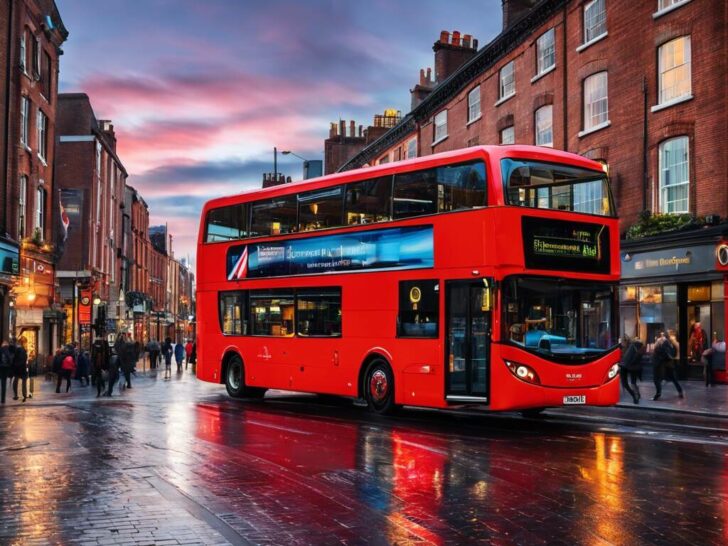 Are there double decker buses in Dublin