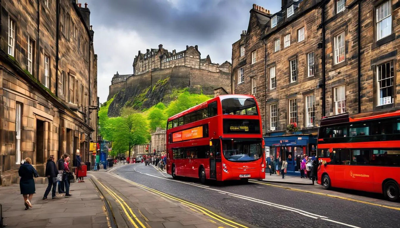 Are there double decker buses in Edinburgh?
