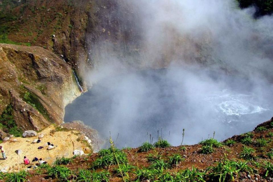 Boiling lake in Roseau