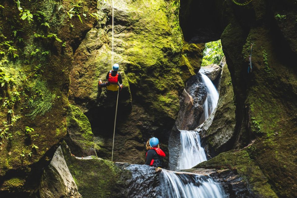 Tourists at Dominica Hiking Adventures