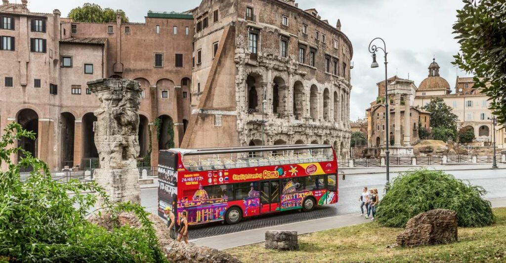Hop on Hop off bus rome