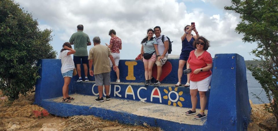 Tourists in Curacao Taking pics