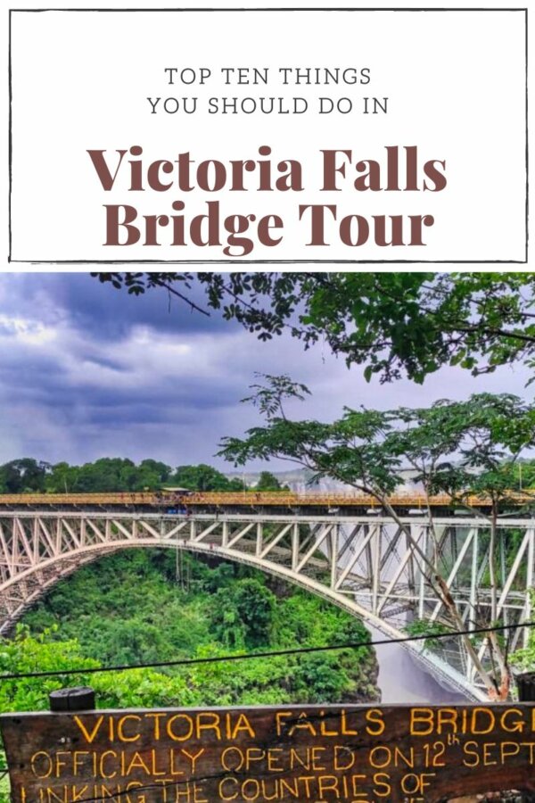 Victoria Falls Bridge Guided Tour to Bridge, Museum+Cafe