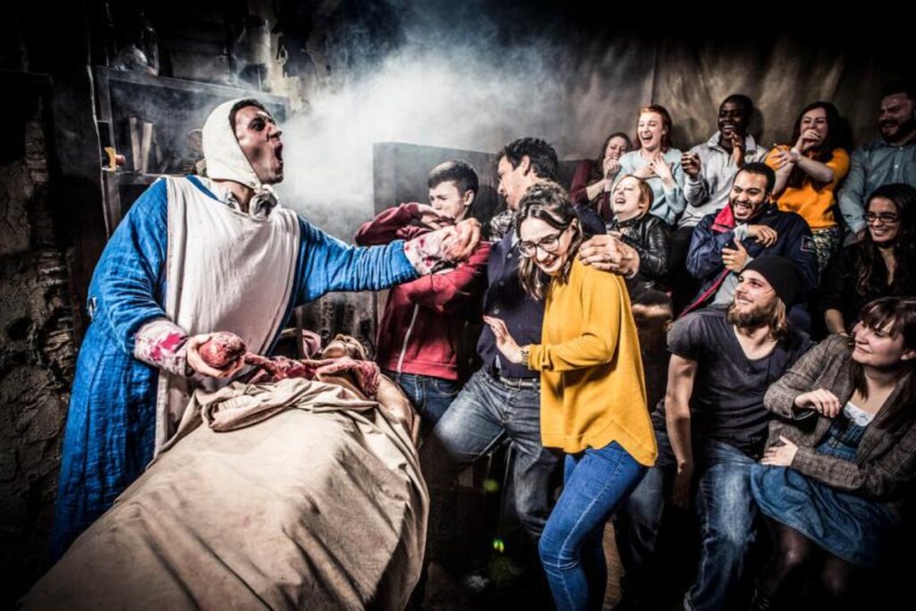 Inside the Edinburgh Dungeon in Scotland