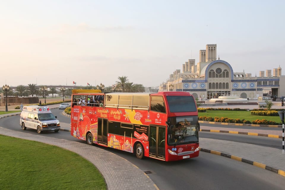 City Sightseeing hop-on hop-off bus tour of Sharjah